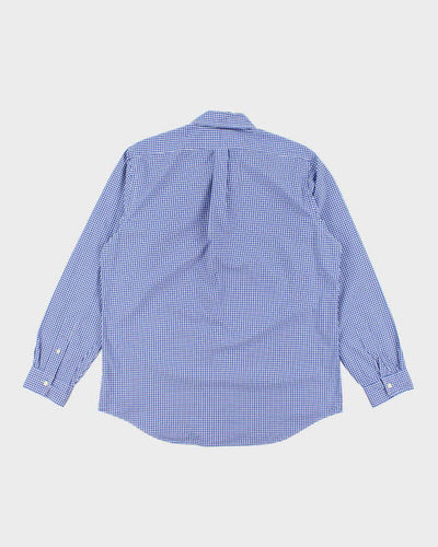 Vintage 2000's Ralph Lauren Checked Patterned Long Sleeve Shirt - L