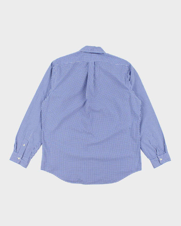 Vintage 2000's Ralph Lauren Checked Patterned Long Sleeve Shirt - L