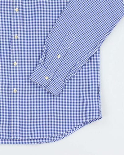 Vintage 2000's Ralph Lauren Checked Patterned Long Sleeve Shirt - L