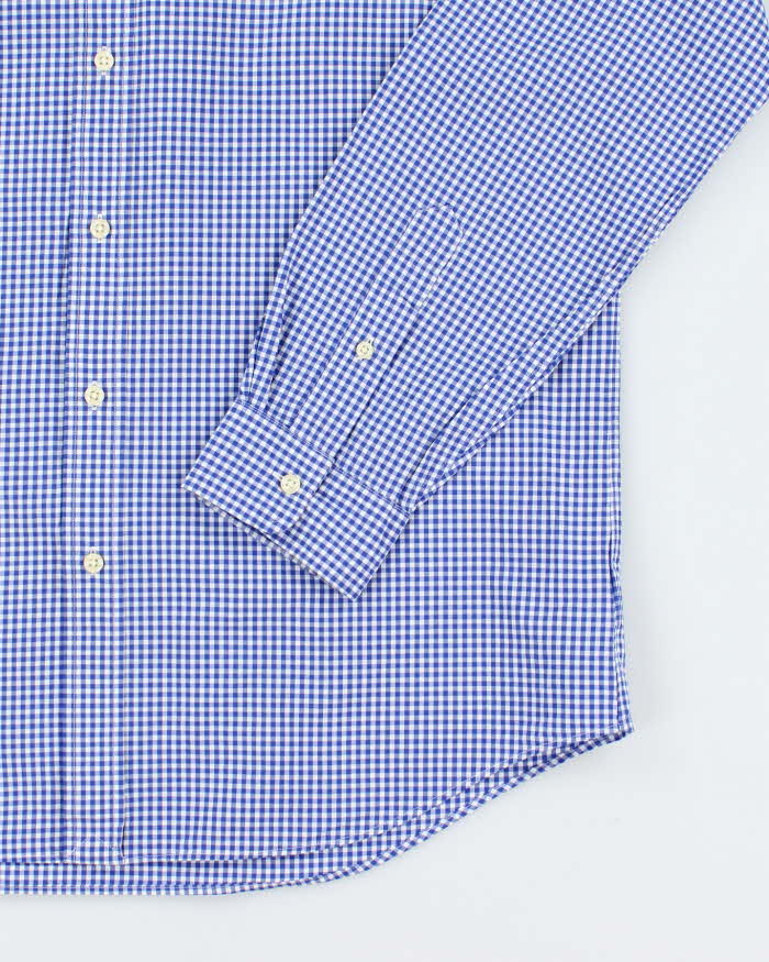Vintage 2000's Ralph Lauren Checked Patterned Long Sleeve Shirt - L