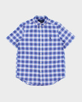 Vintage 2000's Ralph Lauren Patterned Short Sleeve Shirt - XL
