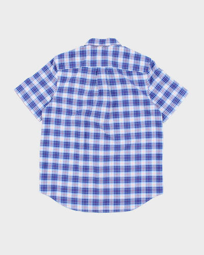 Vintage 2000's Ralph Lauren Patterned Short Sleeve Shirt - XL