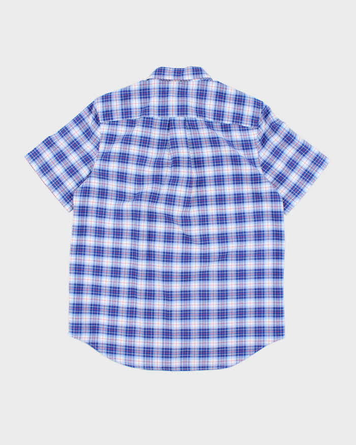 Vintage 2000's Ralph Lauren Patterned Short Sleeve Shirt - XL