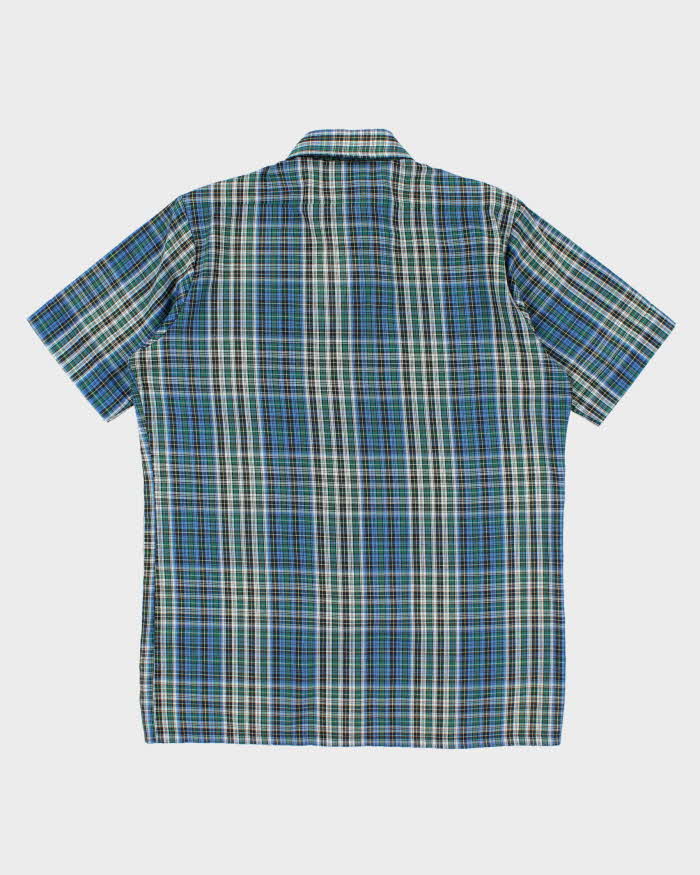 Vintage 2000's Heritage Patterned Short Sleeve Shirt - M