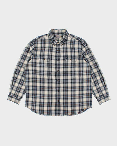 Vintage 2000's Carhartt Faded Long Sleeve Shirt - XL