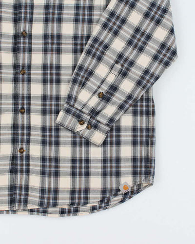 Vintage 2000's Carhartt Faded Long Sleeve Shirt - XL