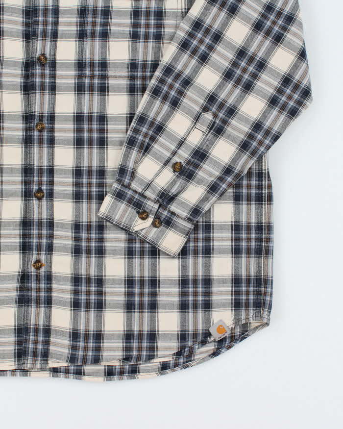 Vintage 2000's Carhartt Faded Long Sleeve Shirt - XL