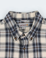 Vintage 2000's Carhartt Faded Long Sleeve Shirt - XL
