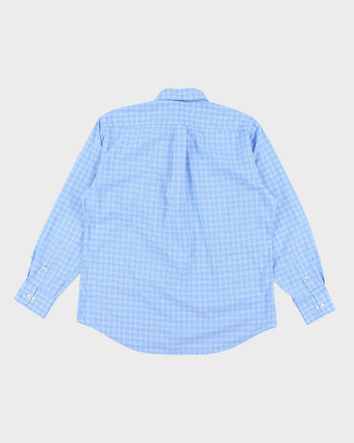 Vintage 90's Tommy Hilfiger Patterned Long Sleeve Shirt - L