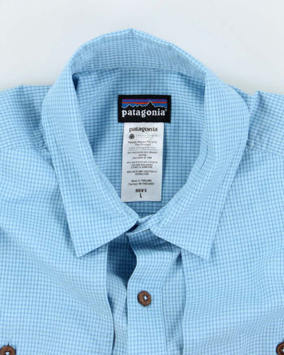 Vintage Patagonia Checked Long Sleeve Shirt - L