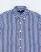 Vintage Ralph Lauren Striped Long Sleeve Shirt - S
