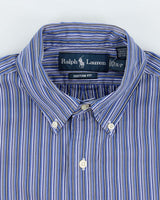 Vintage Ralph Lauren Striped Long Sleeve Shirt - S