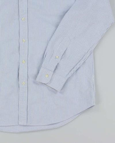 Vintage Ralph Lauren Striped Heavyweight Long Sleeve Shirt - L