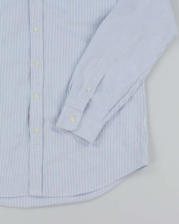 Vintage Ralph Lauren Striped Heavyweight Long Sleeve Shirt - L