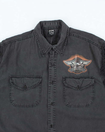Vintage Y2K Sturgis Biker Graphic Printed Sleeveless Shirt - XXL