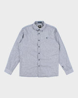Vintage Y2K G-Star Raw Grey Brushed Long Sleeve Shirt - XL