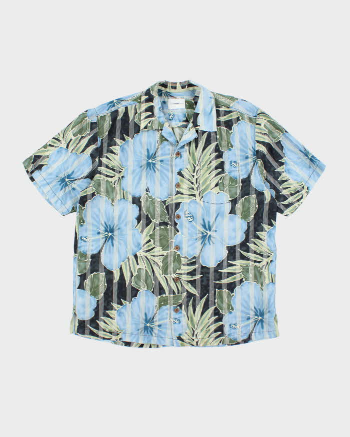 Vintage Y2K Tommy Bahama Floral Printed Hawaiian Shirt - L