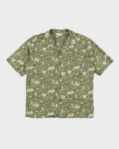 Reyn Spooner x Uniqlo All Over Printed Short Sleeve Hawaiian Shirt - L