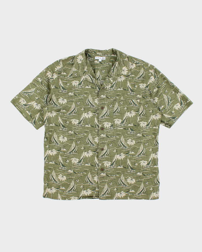 Reyn Spooner x Uniqlo All Over Printed Short Sleeve Hawaiian Shirt - L