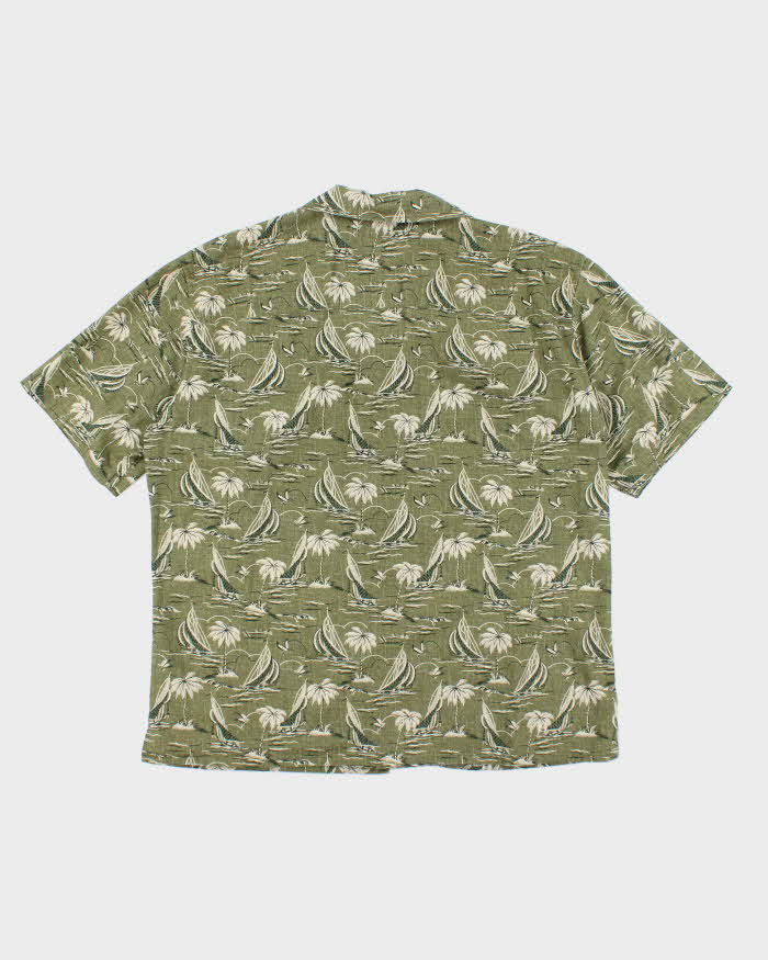 Reyn Spooner x Uniqlo All Over Printed Short Sleeve Hawaiian Shirt - L