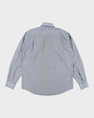 Vintage Yves Saint Laurent Fine Striped Long Sleeve Shirt - L