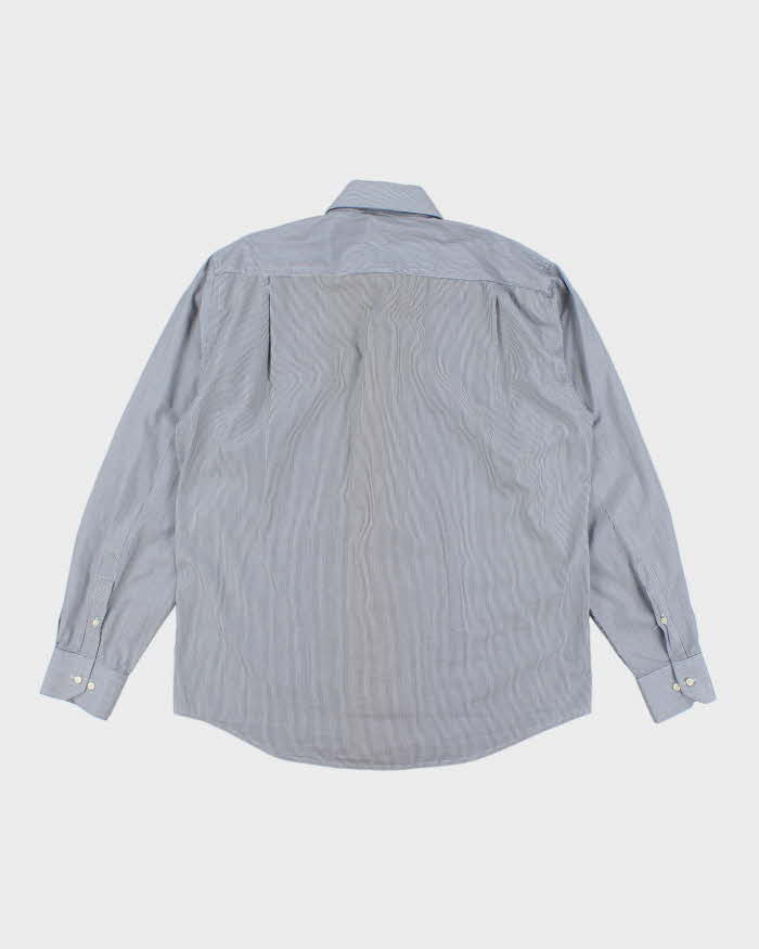 Vintage Yves Saint Laurent Fine Striped Long Sleeve Shirt - L