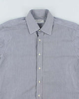 Vintage Yves Saint Laurent Fine Striped Long Sleeve Shirt - L
