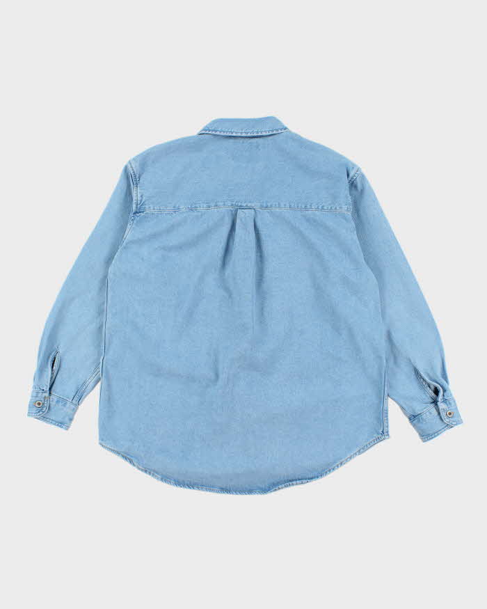 Vintage 2000's Levi's SilverTab Light Wash Denim Shirt - M