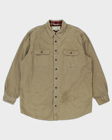 Vintage L.L. Bean Line Heavyweight Flannel Shirt - XL