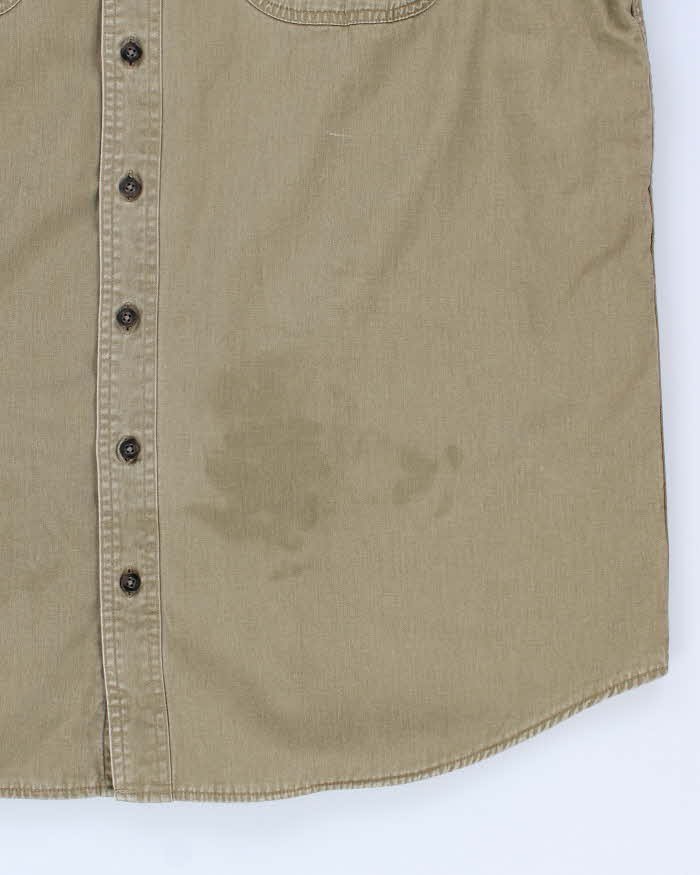 Vintage L.L. Bean Line Heavyweight Flannel Shirt - XL