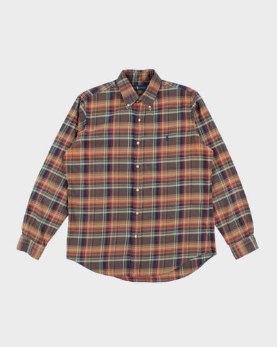 Vintage Ralph Lauren Oversized Flannel Shirt - M