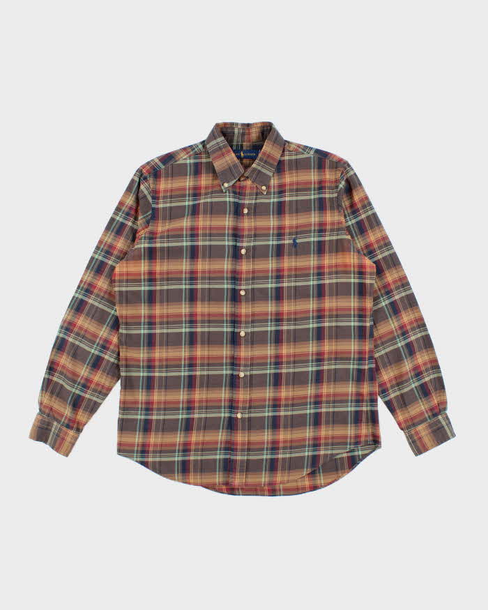 Vintage Ralph Lauren Oversized Flannel Shirt - M