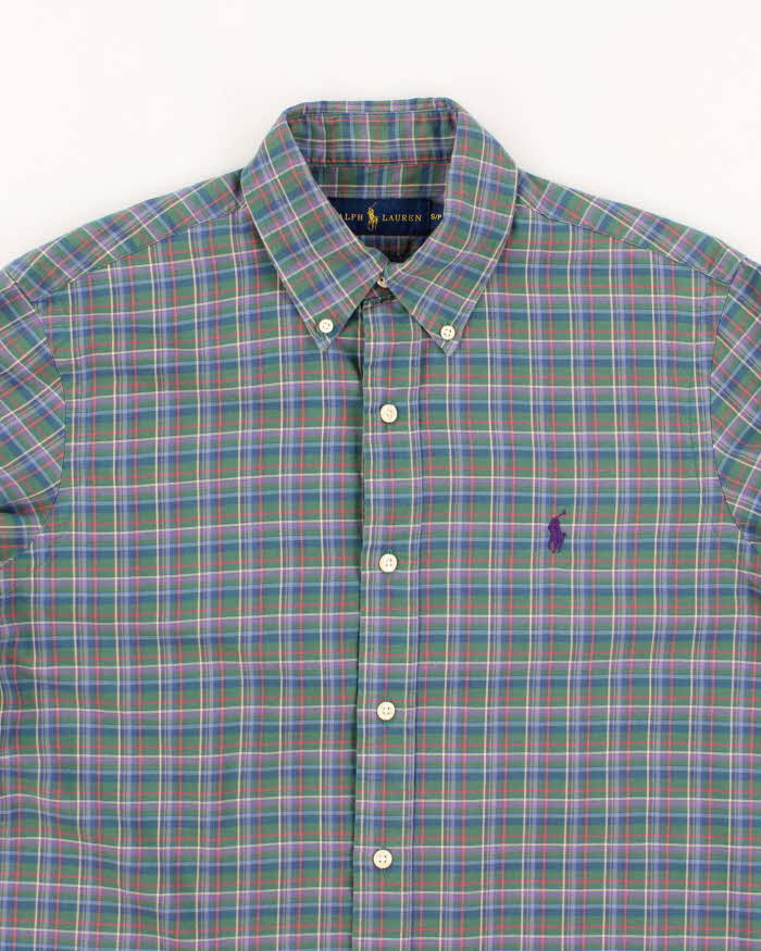 Vintage 2000's Ralph Lauren Patterned Flannel Shirt - S