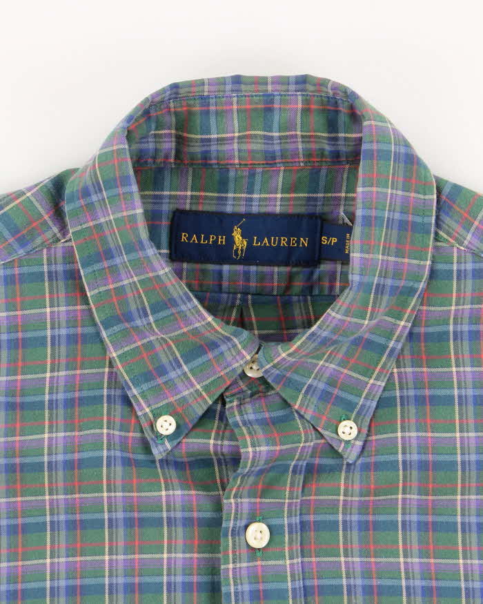 Vintage 2000's Ralph Lauren Patterned Flannel Shirt - S