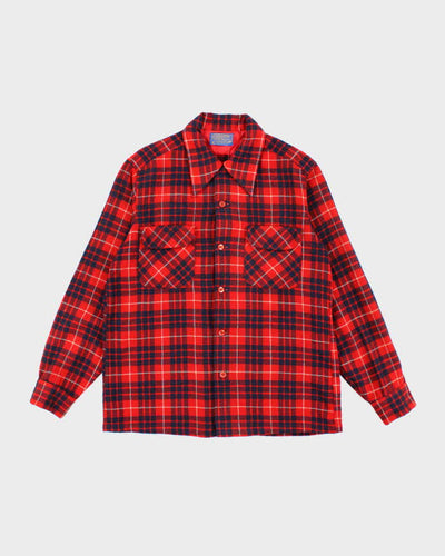 Vintage 70s Pendleton Wool Flannel Shirt - M