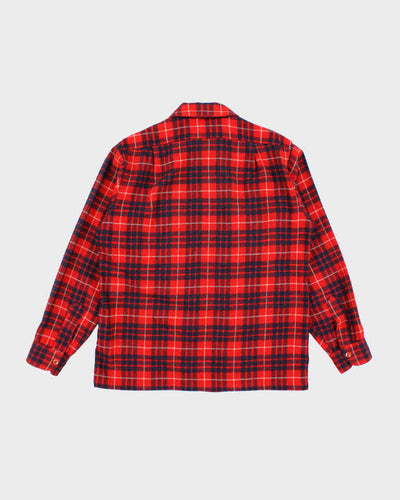 Vintage 70s Pendleton Wool Flannel Shirt - M