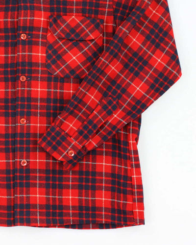 Vintage 70s Pendleton Wool Flannel Shirt - M