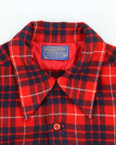 Vintage 70s Pendleton Wool Flannel Shirt - M