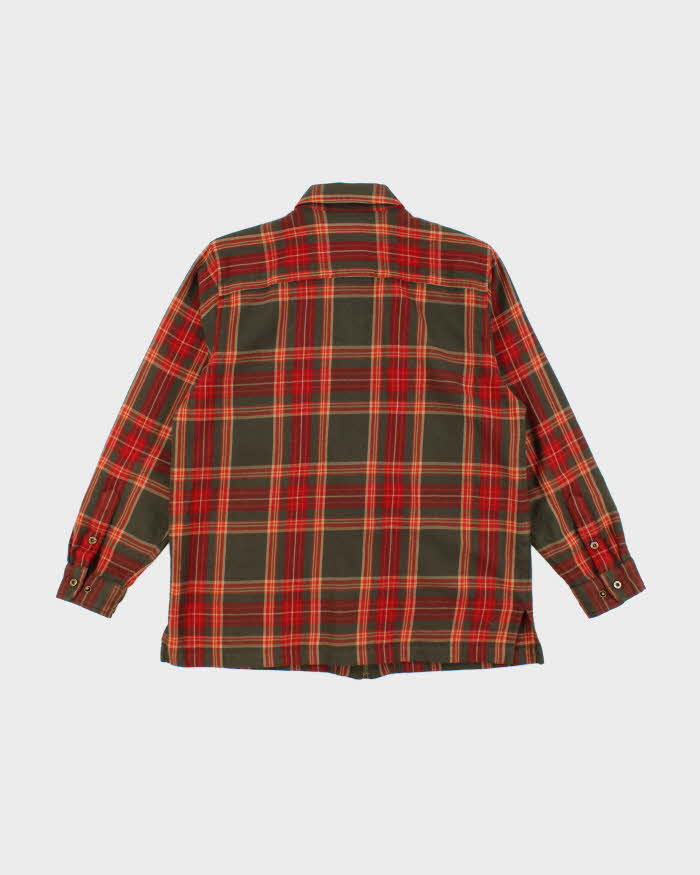 Vintage Ralph Lauren Wool Zip-up Flannel - L