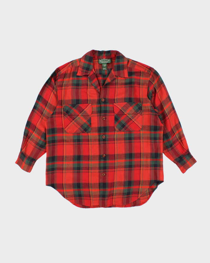 Vintage Ralph Lauren Wool Blend Lightweight Flannel Shirt - XL