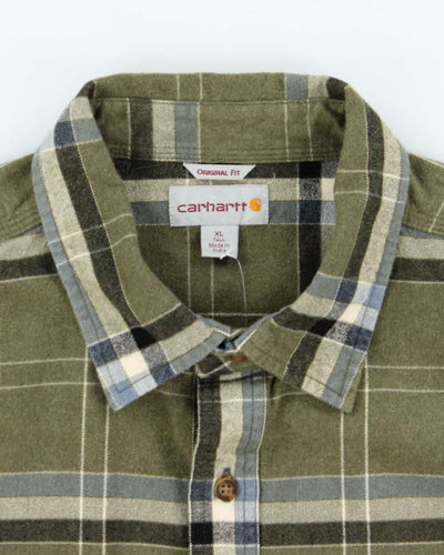 Vintage Carhartt Flannel Shirt - XL