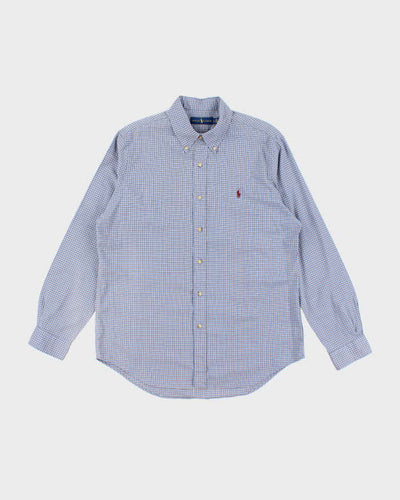 Vintage Ralph Lauren Check Long Sleeve Shirt - L