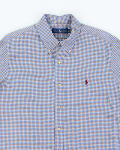 Vintage Ralph Lauren Check Long Sleeve Shirt - L