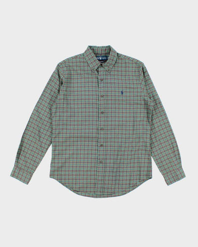 Vintage Ralph Lauren Check Long Sleeve Shirt - M