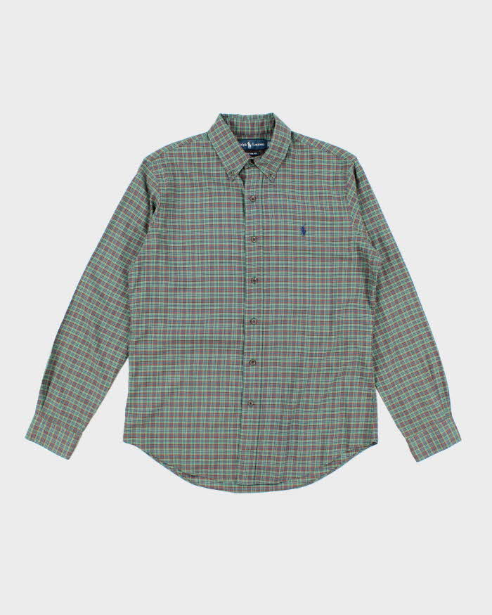 Vintage Ralph Lauren Check Long Sleeve Shirt - M