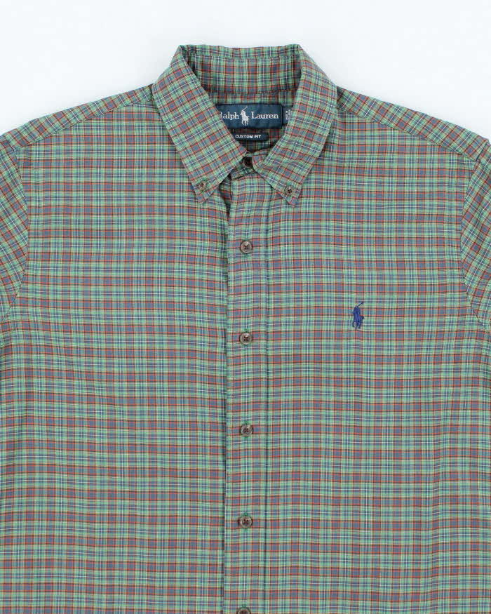 Vintage Ralph Lauren Check Long Sleeve Shirt - M