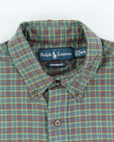 Vintage Ralph Lauren Check Long Sleeve Shirt - M