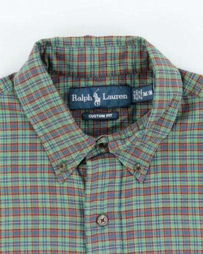 Vintage Ralph Lauren Check Long Sleeve Shirt - M