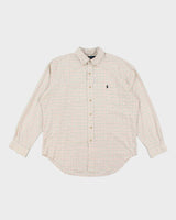 Vintage Ralph Lauren Check Long Sleeve Shirt - L