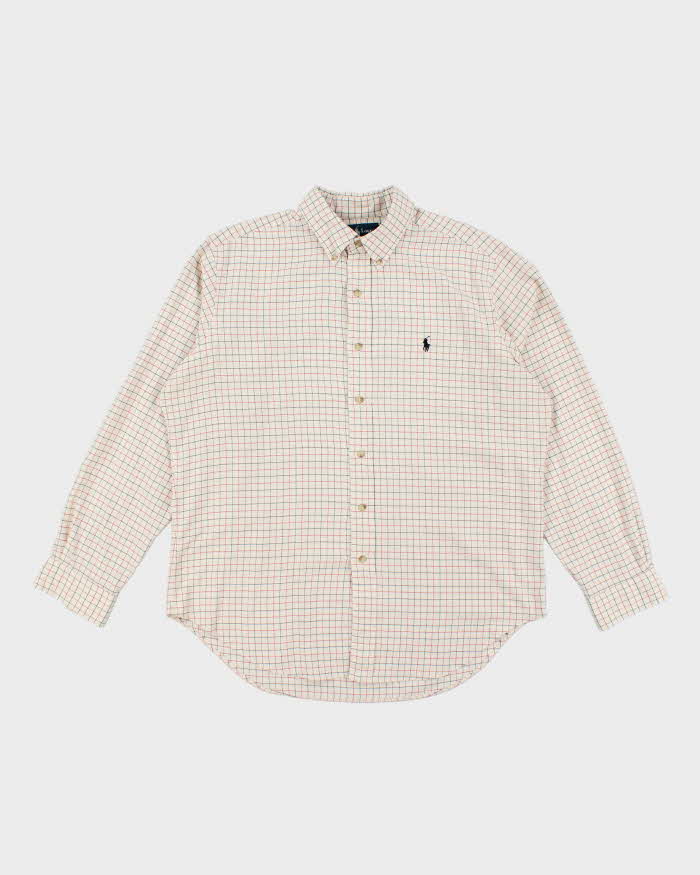 Vintage Ralph Lauren Check Long Sleeve Shirt - L